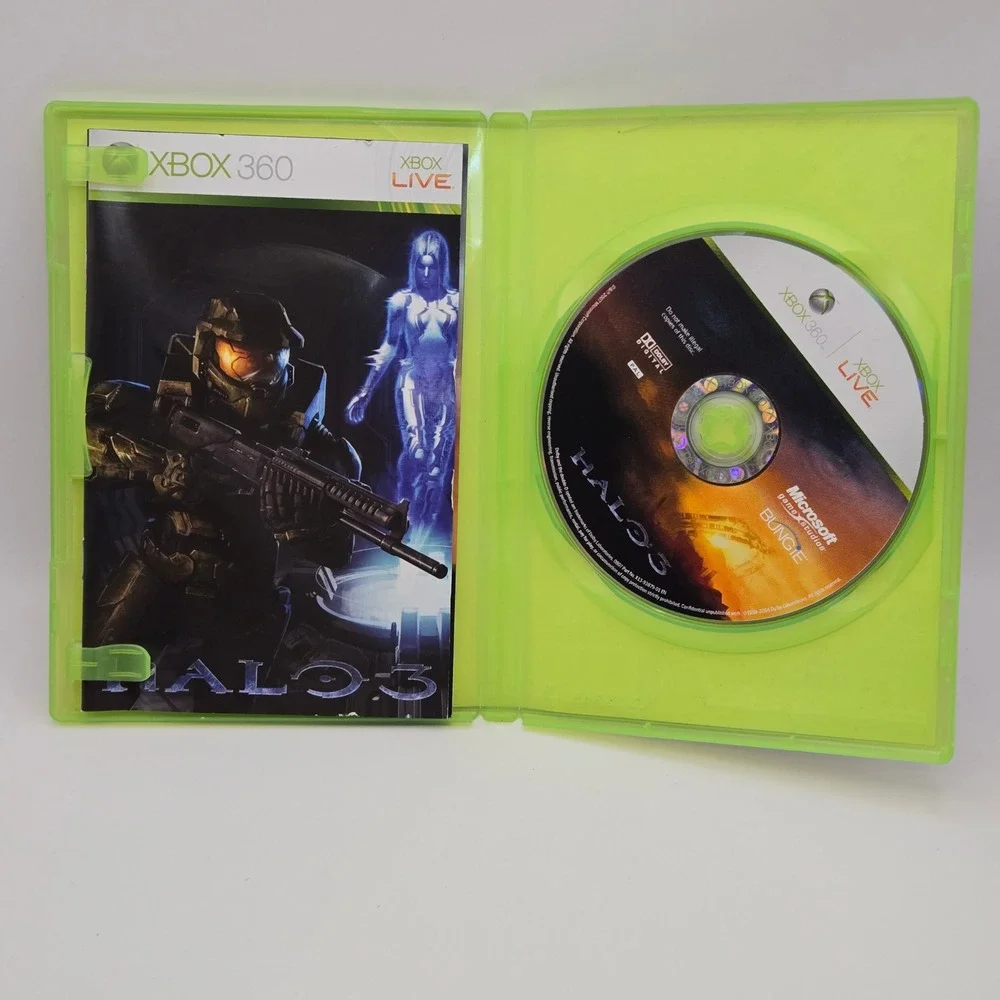Microsoft Halo 3 Xbox 360 Video Game PAL Version Sci-Fi FPS Action